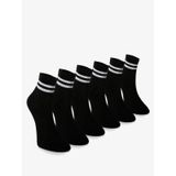 Karayel Çorap Unisex Siyah Tenis Çorap 6 Çift