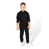 KARB Unisex Kız Ve Erkek Çocuk Kapüşonlu Alt Ve Üst Eşofman Takım Yüzde Yüz Pamuk Çocuk Pijama Takım TKMKAP9090