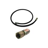 Karbeyaz Hidrolik Damper Hortumu 3/4 Vidalı - New Holland - Massey Ferguson - Erkunt - Tümosan - Steyr-Başak - 180CM - 1 Adet
