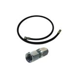 Karbeyaz Hidrolik Damper Hortumu 5/8 Vidalı - New Holland - Massey Ferguson - Erkunt - Tümosan - Steyr-Başak - 180CM - 1 Adet