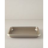 Karbon Çelik Kek Kalıbı 37X27 Cm, Patisserie Tray, Şampanya Renk - Seçenek 1 - Ahşap - Bej