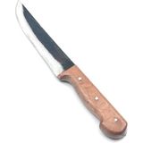 Karbon Dövme Çelik 31,5 cm Bıçak - Kahverengi