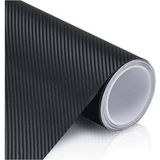 Karbon Kaplama Folyosu 127 cm x 20 cm Renk Seçenekli (Siyah) - Çok Renkli