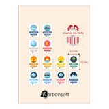 Karbonsoft Ahşap Ingilizce Türkçe Mevsim Kartları-Ingilizce Eğitim Seti Ingilizce Öğrenme Kartları Montessori