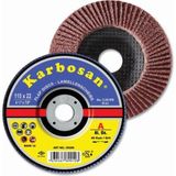 Karbosan 115MM 80 Kum Ao Flap Disk Zımpara Premium Line 982985 10'LU