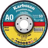 Karbosan 115Mm Nk Flap Disk 40 Kum-10'Lu Paket