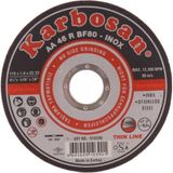 Karbosan 115X1 Inox Kesici Taş (25 adet) - Renkli