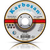 Karbosan 125 X 6.4 Metal Taşlama Taşı 10 Adet