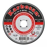 Karbosan 125x1.0x22.23mm AA 54 R BF80 Metal Kesme Taşı Inox