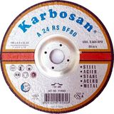 Karbosan 180X8.0X22.23 910580 A 24 Rs BF80 Bombeli Metal Taşlama Taşı 5'li