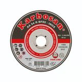 Karbosan 910380 Paslanmaz Çelik Inox 115x1.0x22.23 mm 25'li Paket Kesme Diski