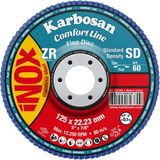 Karbosan Comfortline Flap Disk Zr ZXR11 Sd 115 mm 40 Kum Düz 982130