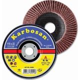 Karbosan Flap Disk 180X22 Mm Nk-36 Kum
