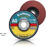 Karbosan Flap Disk Zımpara A.o 180X80 Kum 983225 - 1 Adet