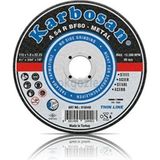 Karbosan Ince Metal Kesme Diski T41 Düz - 180x 1.9 x22.23