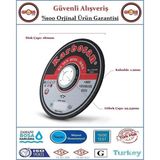 Karbosan Inox Paslanmaz Çelik Kesme Disk Taşı - 180MM - Orjinal Ürün