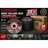 Karbosan Kesme Taşı İnox Thinline 115X1.0x22 (25 Adet)