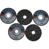 Karbosan Metal Kesme Taşı (115X2.5X22.23) / 5 Adet - 5 Adet Metal Kesme