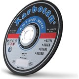Karbosan Metal Kesme Taşı 180X1.9 - 25 Adet - 180 x 1.9