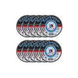 KARBOSAN Metal Kesme Taşı Diski 115×2,5 mm – Demir ve Çelik İçin 10 ADET