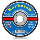 Karbosan Zr Flap Diskler Kum:80 180X22.23 Mm (10'Lu Kutu)