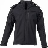 Karcamp 5 Cepli Tactical Double Softshell Su Geçirmez Unisex Mont Ceket Siyah