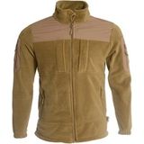 Karcamp 6 Cepli Softshell Robalı Mikro Polar Mont Ceket - Hardal