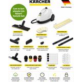Karcher Hijyenik Kaliteli Yaşam Buharlı Temizleyici Sc 2 Easyfix Full-Set+Cam Başlığı 21 Parça Temizlik Seti