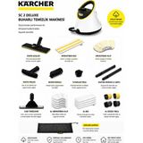 Karcher Hızlı ve Etkili Temizlik Sc 2 Deluxe Easyfix Buharlı Temizlik Makinesi-Full Temizlik Seti+Cam Temizlik Başlığı