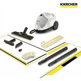 Karcher Kimyasalsız Yüzde 99 Hijyen Sağlayan Buharlı Temizlik Makinesi 3.5 Bar Çıkarılabilir Tanklı Buharlı Paspas Yer Silme ve Derz Temizleme Sc 4 Easyfix - Beyaz
