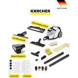 Karcher Kärcher Sc 5 Easyfix Iron Full Pack Temizlik Sınıfının En Güçlü Buharlı Temizleyicisi-Sertleşmiş Kurumuş Kirleri, Buhar Gücüyle Kolayca Söker - Beyaz