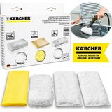 Karcher Kst 2 Buhar Makinesi Için Mutfak Yedek Bez Seti / Klipsli Zemin Aparatlarına Uyumlu