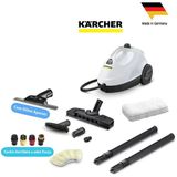 Karcher Kst 2 Lite Set 1500W 3.2 Bar Yüksek Basınçlı Buharlı Temizlik Makinesi + Mikrofiber Bez Seti - Beyaz Ev Ve Ofis Tipi Hijyenik Zemin Temiz