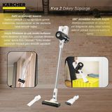 Karcher Kva 2 Dikey Şarjlı Süpürge - Beyaz