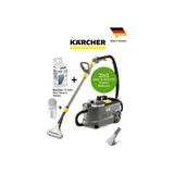 Karcher Puzzi 10/1 Halı Koltuk Yıkama Makinesi-Deterjan Kullanılabilir Yüksek Güçlü Halı Ve Zemin Yıkama + 16 Yıkama Karcher Deterjan Tablet+ Mini Hav-Yün Tem