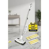 Karcher Sc 1 Upright Buharlı Paspas ve Zemin Temizleyici - 2 Adet Yedek Bez Seti Hediyeli - Beyaz