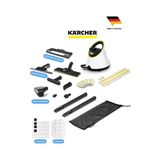 Karcher Sc 2 Deluxe Easyfix Buharlı Temizlik Makinesi 1500W 3.2 Bar Derin Temizlik Zemin Banyo Cam Halı Kimyasalsız Hijyenik Hızlı Isınan Profesyonel Ev Tipi Yüksek Basınçlı Buhar Cihazı Garantili