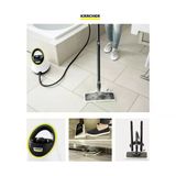 Karcher Sc 2 Deluxe Easyfix Buharlı Temizlik Makinesi 1500W 3.2 Bar Güçlü Buhar Cam Halı Sert Zemin Kimyasal İçermeyen Hijyenik Hızlı Isınan Ev Tipi Profesyonel Buhar Temizleyici Garantili Performans