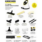 Karcher Sc 2 Deluxe Full Set Evde Bebekli Aileler Için Güvenli Temizlik – Yağ, Kir ve Bakterileri Buharla Anında Yok Eden Pratik Çözüm