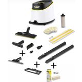 Karcher SC 3 DELUXE Buharlı Temizlik Makinesi + Cam Temizleme Aparatı + Halı Başlığı + 15 Adet Mikrofiber