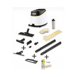 Karcher Sc 3 Deluxe Easyfix Buharlı Temizlik Makinesi 1900W 3.5 Bar Cam Aparatı Halı Başlığı Sert Zemin Kimyasalsız Hijyenik Hızlı Isınan Profesyonel Ev Tipi Yüksek Basınçlı Buhar Cihazı Garantili