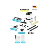 Karcher Sc 3 Deluxe Easyfix Buharlı Temizlik Makinesi 1900W 3.5 Bar Mutfak Banyo Sert Zemin Profesyonel Cam Halı Kimyasalsız Hijyenik Hızlı Isınan Ev Tipi Yüksek Basınçlı Buhar Cihazı Garantili