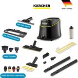 Karcher Sc 3 Deluxe Easyfix Plus Set 1900W 3.5 Bar Hızlı Isınan Buharlı Temizlik Makinesi - LED Göstergeli Kireç Çözücü Kartuşlu Kesintisiz Temizlik Imkanı-Kimyasalsız %99.99 Bakteri Öldürücü Etkili - Beyaz