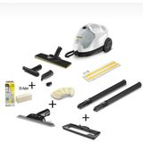 Karcher Sc 4 Easyfix + Cam Temizleme Aparatı+ Halı Başlığı+ 15 Adet Mikrofiber Bez - Beyaz