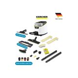 Karcher Sc 5 Deluxe Signature Line Lite Set Buharlı Temizlik 2200W 4 Bar Profesyonel Cam Halı Sert Zemin Kimyasalsız Hijyenik Yüksek Basınçlı Ev Tipi Endüstriyel Buhar Temizleyici Cihaz Garantili