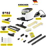 Karcher Sc 5 Deluxe Signature Line Profesyonel Max Set 2200W 4 Bar Profesyonel Buharlı Temizlik Makinesi - Vapohydro Fonksiyonlu Sıcak Su Püskürtme Özelliği - Kimyasalsız %99.99 Bakteri Öldürücü - Beyaz