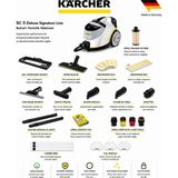 Karcher Sc 5 Easyfix Iron Life Pack Temizlik Sınıfının En Güçlü Buharlı Temizleyicisi-Easyfix Zemin Başlığı & Vapohydro Fonksiyonu