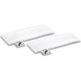 Karcher SC EasyFix Serisi Uyumlu Beyaz Mikrofiber Zemin Bezi 2'li Set – Yüksek Emicilik ve Dayanıklılık, 345x112x18 mm