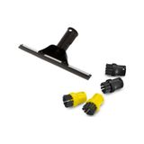 Karcher Sc1, Sc3, Sc4, Sc5 İle Uyumlu Cam Silme Aparatı / Mini Fırça Seti