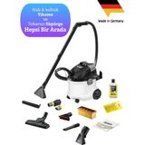 Karcher Se 5 Plus Halı Koltuk Yıkama Makinesi 1000W 4l Çift Tanklı + Döşeme Başlığı, Koltuk ve Minderde Detaylı Derin Temizlik - Beyaz